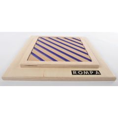 Grooves and Stripes Tactile Square