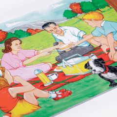 Family Scene Jigsaw - Picnic