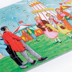 Family Scene Jigsaw - Fairground