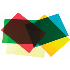 Transparent Colour Sheets - Set of 5