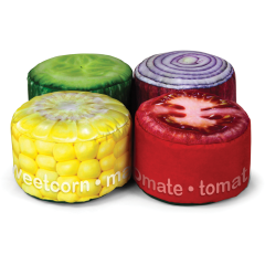 Mini Veg Beanbags - Set of 4