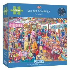 Village Tombola - 500-Piece XXL Jigsaw