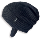 Lenny Kids Anthracite Beanie Woolly Hat