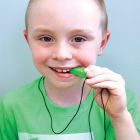 Ark's Brick Stick Chew Necklace - Lime Green (X Tough)