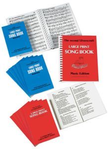 Pack of Five Red Song Books