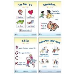 Hanen More Than Words Poster Series - Set of 4
