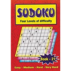 Sudoku Book - Set of 4