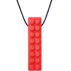 Ark's Brick Stick Chew Necklace - Red (standard)