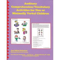 Auditory Comprehension/Vocabulary for Non or Minimally Verbal Children - Book