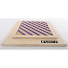 Grooves and Stripes Tactile Square