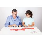 Tactile Black and White Dominoes (Large Format) - Set of 28