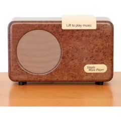 Simple Music Player - Walnut