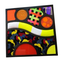 Rompa® UV Ultraviolet Abstract Tactile Panel