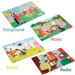 Family Scene Jigsaw - Saver Pack