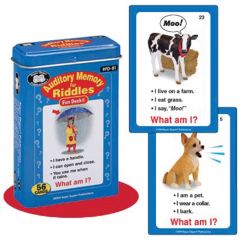 Auditory Memory for Riddles Fun Deck 