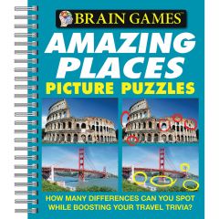 Picture Puzzles Book: Amazing Places