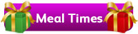 Christmas Meal Times