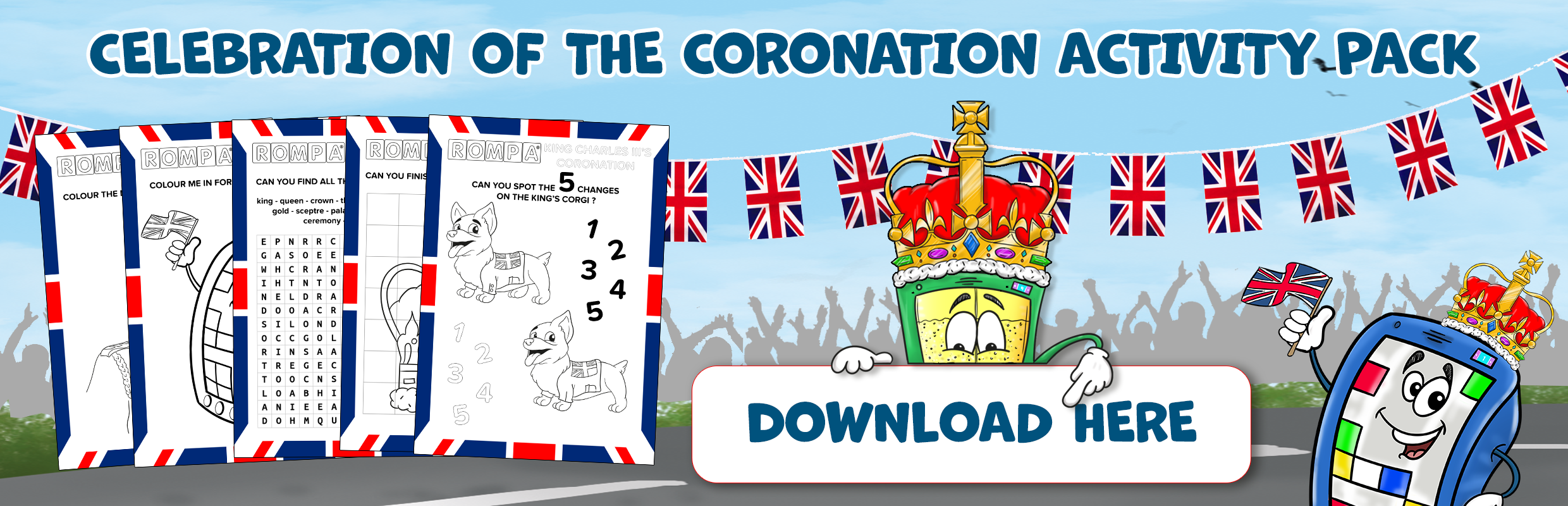 Coronation Celebration Activity Pack