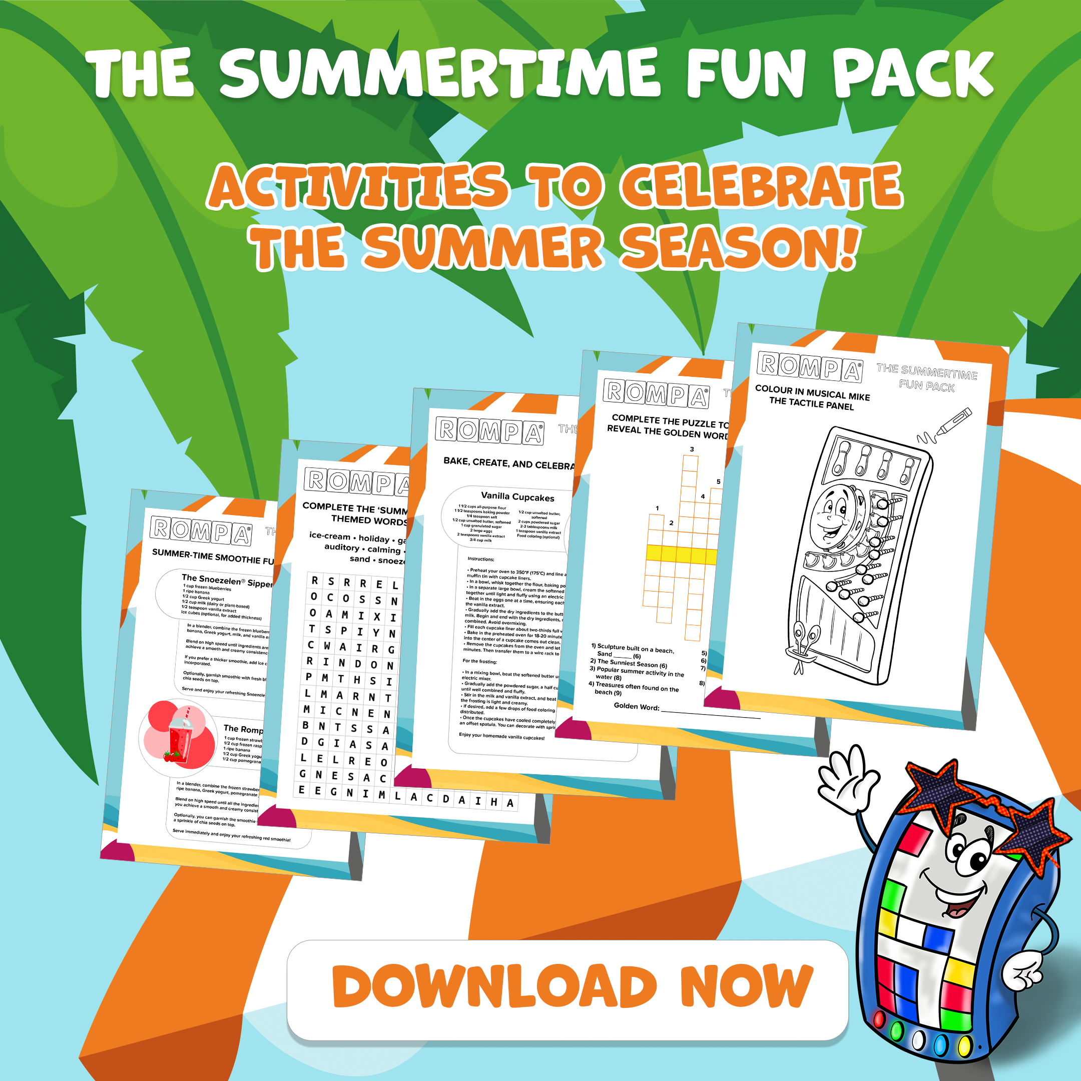 Summertime Fun Activity Pack Summertime Fun Activity Pack